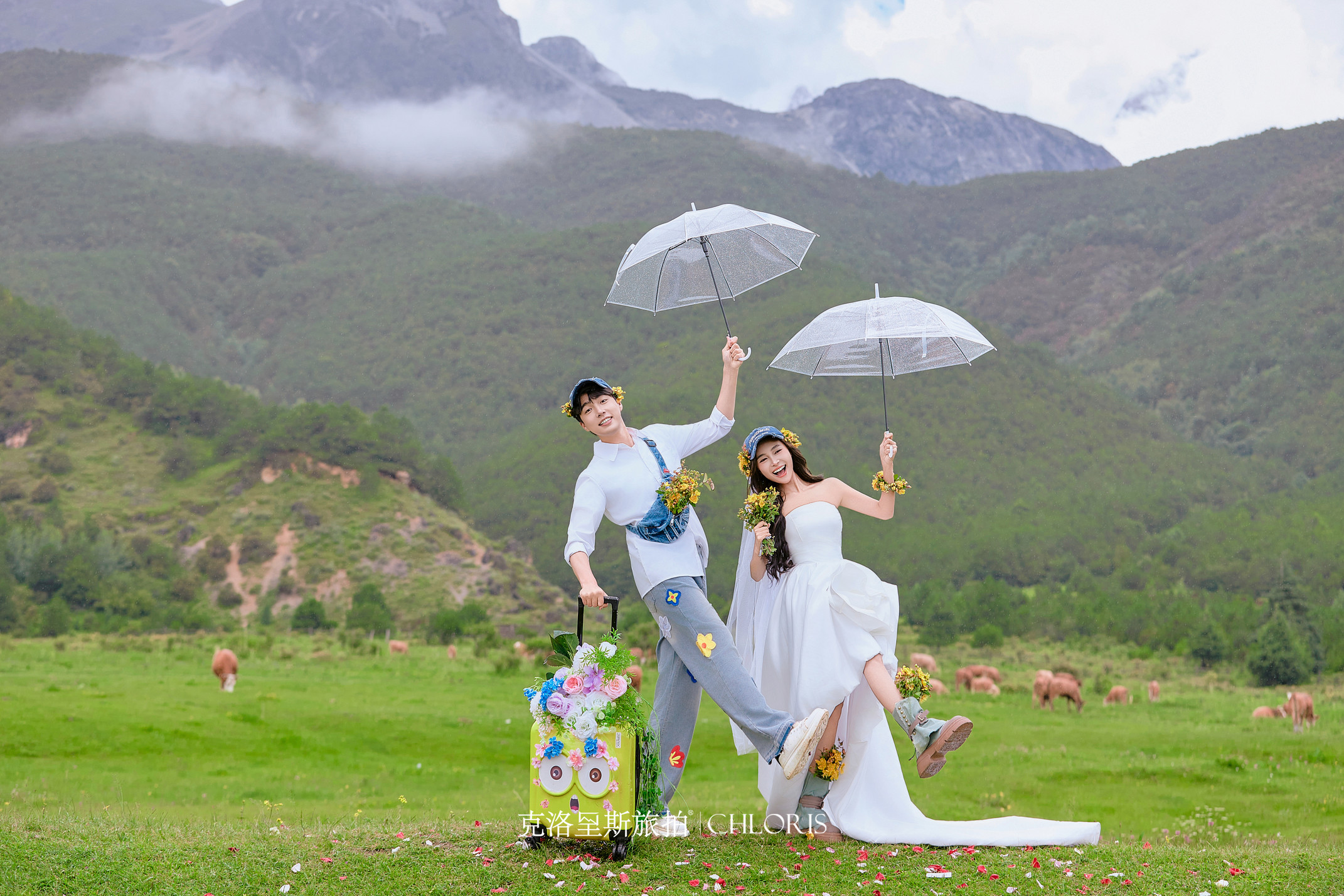 玉湖生命力婚纱照4